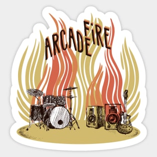 The Arcade Fire Sticker